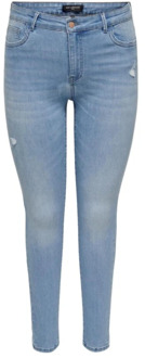 ONLY carmakoma Klassieke Jeans Only Carmakoma , Blue , Dames - XL L32