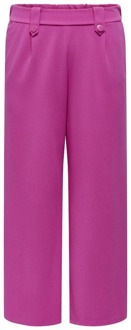 ONLY carmakoma Knoop Broek Framboos Roze Freewear Roze Only Carmakoma , Pink , Dames - L,M,S