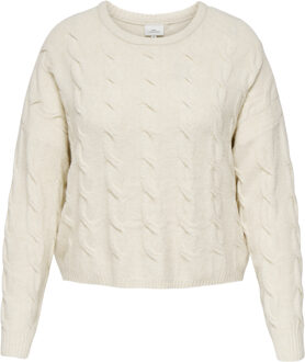 ONLY carmakoma Trui JEANETT LIFE ecru - 42/44;46/48