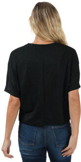 Only Carolla zwart-zilveren losvallende glittertop voor dames Zwart en zilver - EU 36 / UK 8