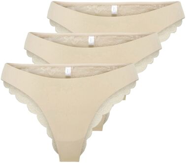 Only Chloe Lace Brazil Slips Dames (3-pack)