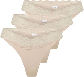 Only Chloe Lace String Dames (3-pack) - M