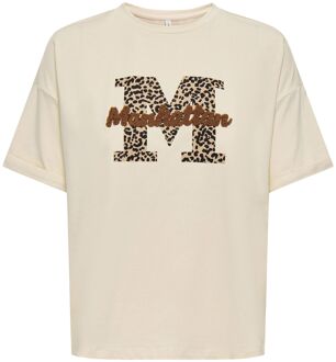 Only Cia Life Foldup Print T-shirt Dames - XS