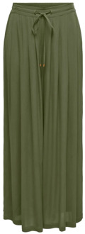 Only Dames Casual Broek Only , Green , Dames - Xl,L,M,S,Xs