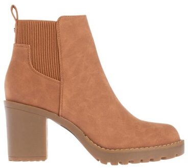 Only Dames/Dames Barbara Blokhak Chelsea Laarzen (Cognac) Bruin - EU 42 / UK 8