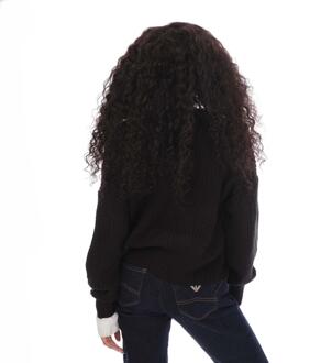 Only Dames/Dames Carol Leuk Gebreid Vest (Zwart)