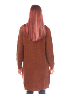 Only Dames/Dames Jade Open Vest (Bruin)