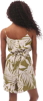 Only Dames/Dames Nova Carly Leaf Playsuit (Groen) - maat