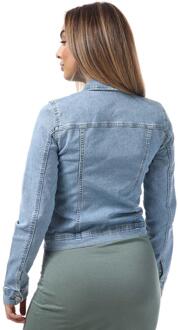 Only Dames/Dames Wonder Denim Jas (Lichtblauw) - maat EU 34 / UK 6