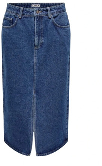 Only Denim Skirts Only , Blue , Dames - L,M,S