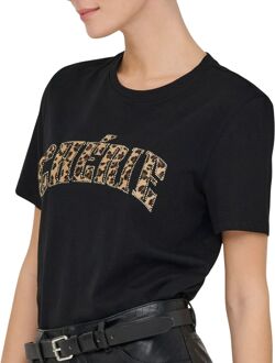 Only Ditte Life Rhnstn SS Animal T-shirt Dames