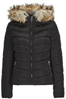 Only Donsjas Only ONLELLAN QUILTED HOOD JACKET CC OTW" Zwart - M, L, XL