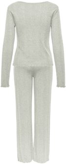 Only Enkel Pyjama Lichtgrijs