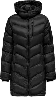 Only Enkele Mantel Zwart