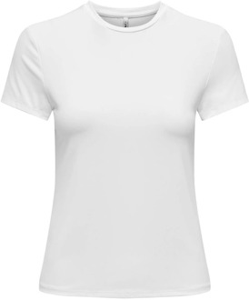 Only Essentiële O-Neck T-shirt Only , White , Dames - L,S