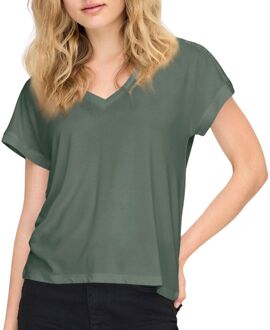 Only Free Life V-neck Shirt Dames