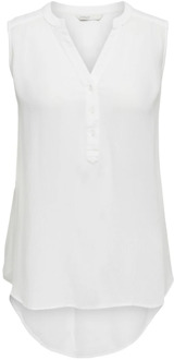 Only Geweven damesblouse Only Jette Life Only , White , Dames - L,M,S,Xs,2Xs