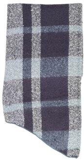 Only Geweven Sjaal Ruitpatroon Donkergrijs - One Size