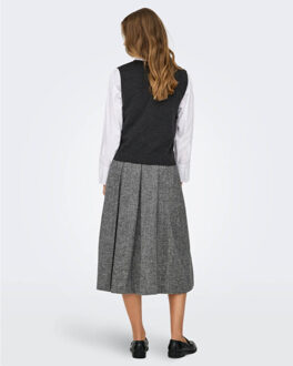 Only Gilet 15351107 billie Houtskool - S