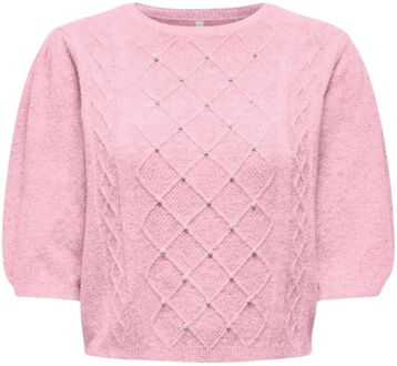 Only Gloria Life Pearl Knit Sweater Dames