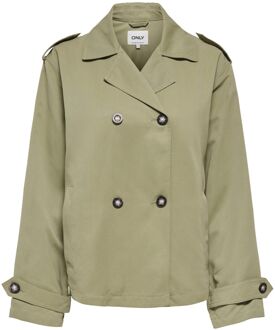 Only Hannah Short Life Trenchcoat Jas Dames