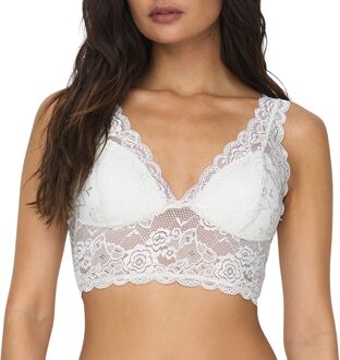 Only Kanten Bh Dames White CloudDancer - XS