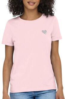 Only Kita Logo Shirt Dames - XS