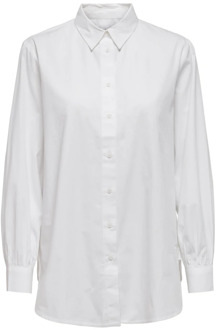 Only Klassiek Overhemd Dames White - XS
