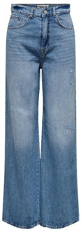 Only Klassieke Denim Jeans Only , Blue , Dames - W29 L32,W30 L32