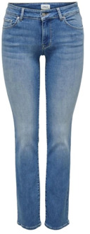 Only Klassieke Jeans Only , Blue , Dames - W29 L32,W31 L32,W30 L32,W33 L32,W28 L32,W27 L32,W28 L30,W25 L32,W26 L30