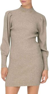 Only Knitted Dresses Only , Beige , Dames - S