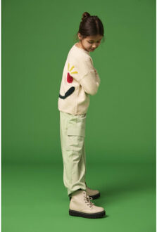 Only Kogandrea ls loose o-neck knt beige Ecru - 152