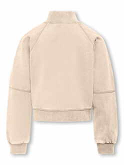 Only Kogdonna ls half zip washed swt ecru - 116