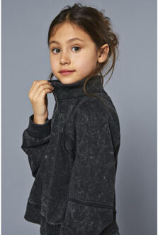 Only Kogdonna ls half zip washed swt - Zwart - 116