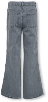Only Kogjuicy braid wide leg dnm grey denim Grijs - 152