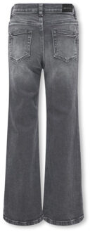 Only Kogjuicy wide heart emb dnm black denim Zwart - 122