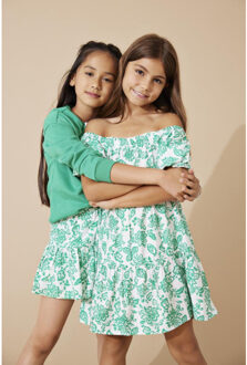 Only Kogkiera flower dress ptm dessin Wit - 128