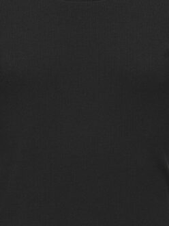 Only Kogleslie ls lace mix top jrs - Zwart - 140