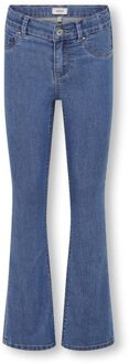 Only Kogmila-iris flared dnm bf pimbox Blauw - 116