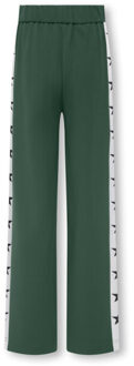 Only Kogpoptrash life icon wide pant cs pnt donker Groen - 140