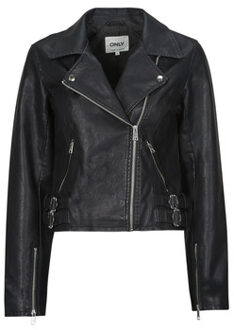 Only Leren Jas Only ONLALBA" Zwart - S, L, XS