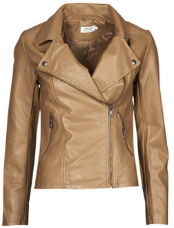 Only Leren Jas Only ONLMELISA" Bruin - S, XS