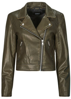 Only Leren Jas Only ONLRIA" Zwart - M, XS