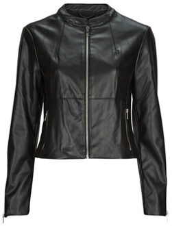 Only Leren Jas Only ONLVICS FAUX LEATHER JACKET OTW" Zwart - S, M, L
