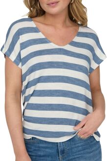 Only Lira Life V-Neck Shirt Dames - M