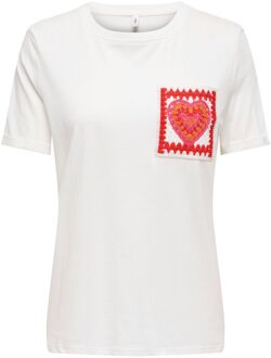 Only Luma Regular T-shirt Dames - S