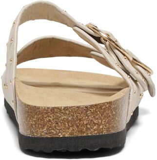 Only MAXI 15 Polyurethaan Dames Crème Sandalen - EU 38 / UK 5