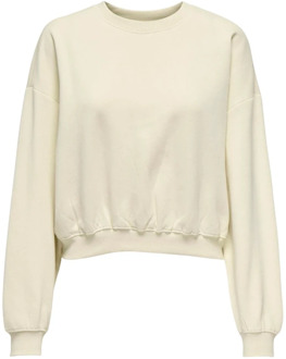 Only Modieuze Sweatshirt Only , Beige , Dames - L,M,S