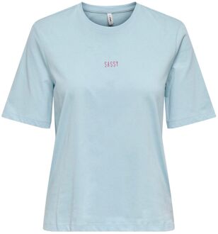 Only Moody Life World Shirt Dames - XL