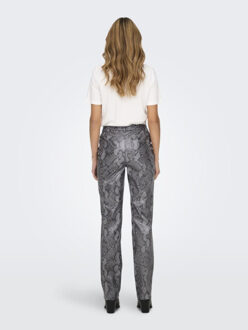 Only Onlazula hw str snake pant pnt dessin Grijs - S / L32
